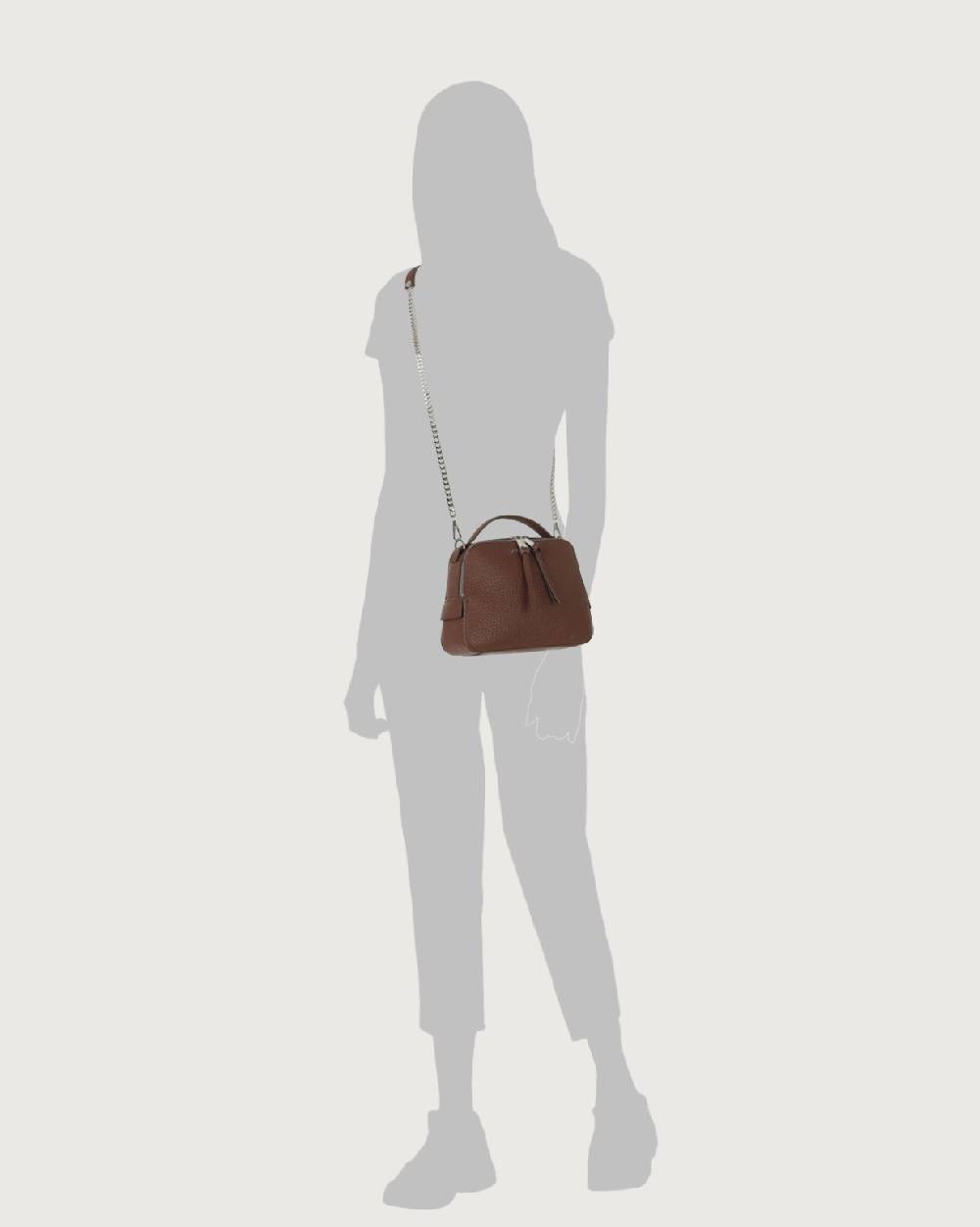 Orciani Mini Bag Chéri Soft in pelle a mano con tracolla Shopping Online