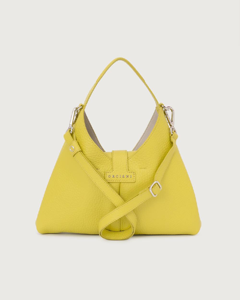 Orciani Borsa a mano Vita Soft piccola in pelle con tracolla Affare Del Giorno