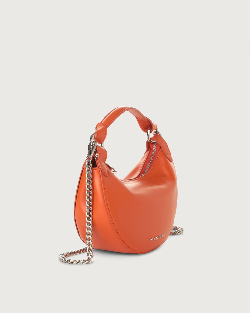 Orciani Mini Bag Dumpling Vanity in pelle con tracolla Sottocosto