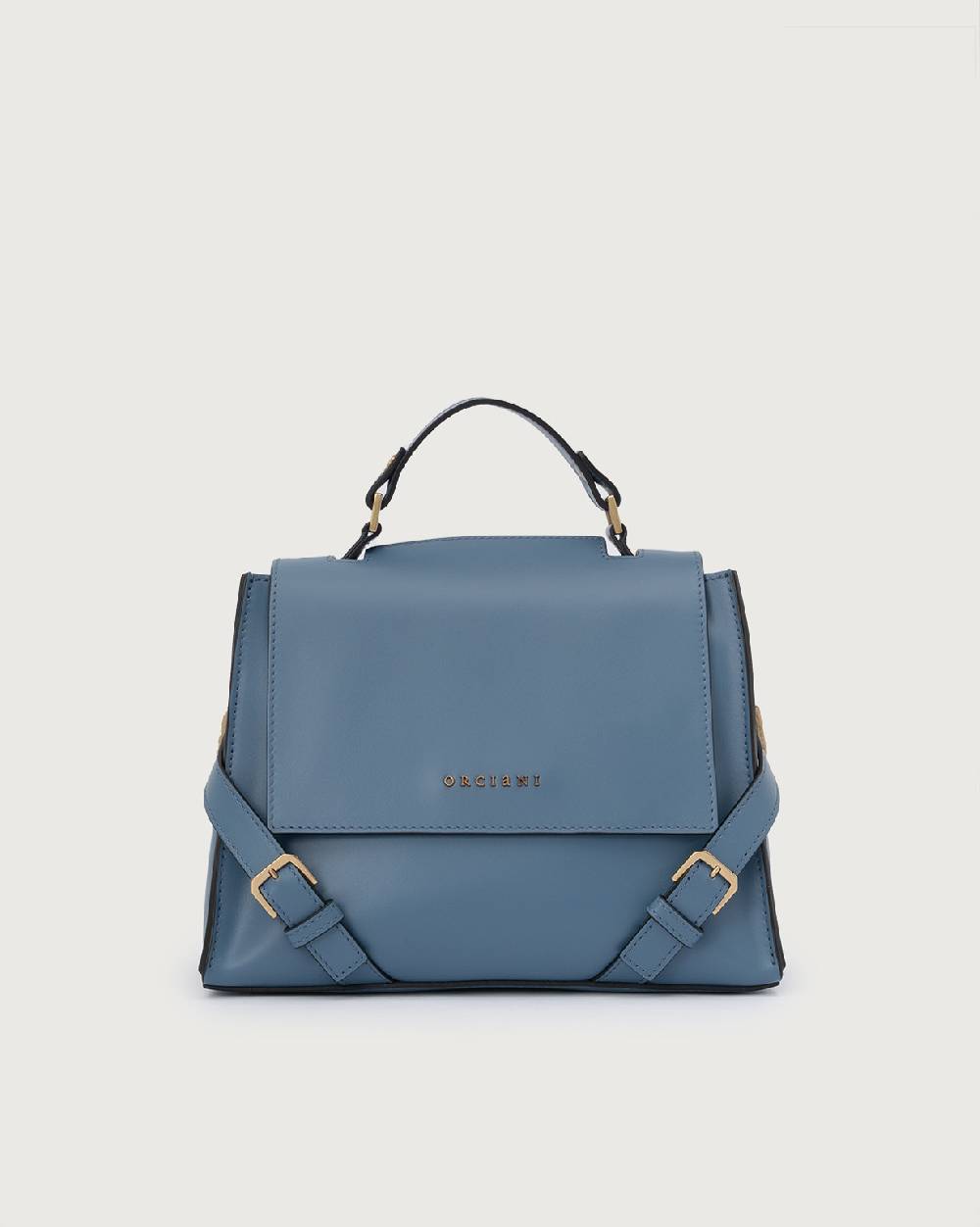 Orciani Borsa Sveva Couture Piccola in pelle con tracolla Presa