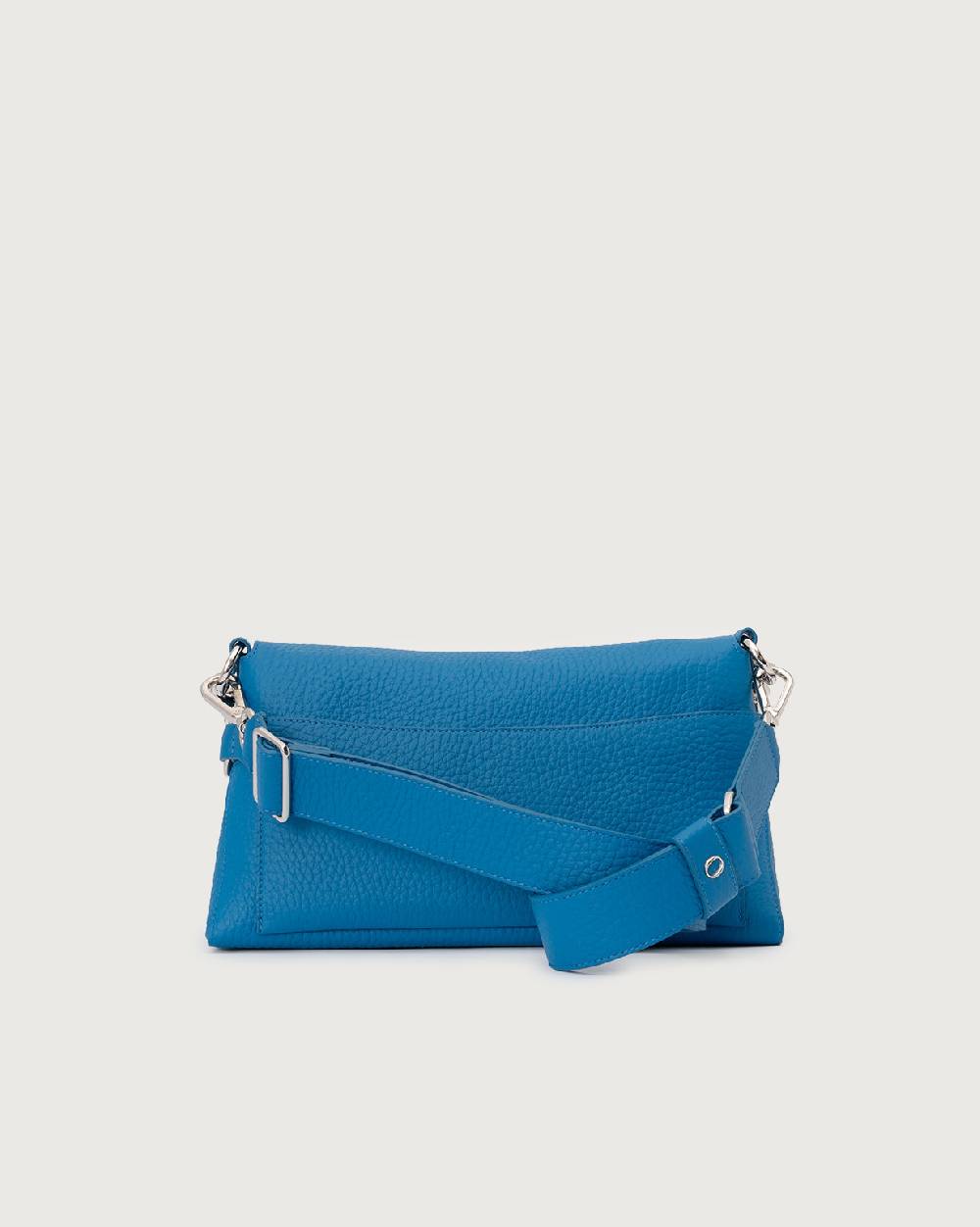 Orciani Borsa a spalla Missy Longuette Soft in pelle con catena e tracolla Sconto