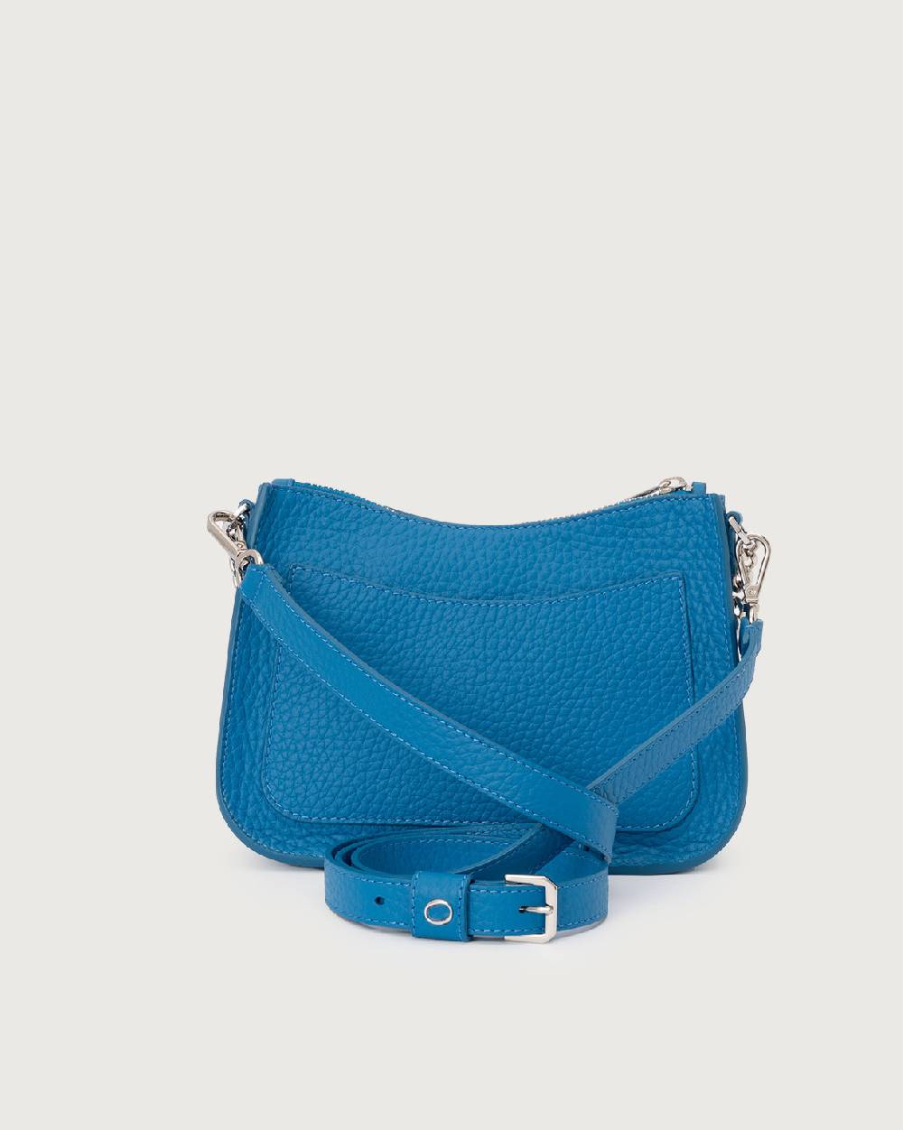 Orciani Borsa crossbody mini New Moon Soft in pelle martellata Outlet