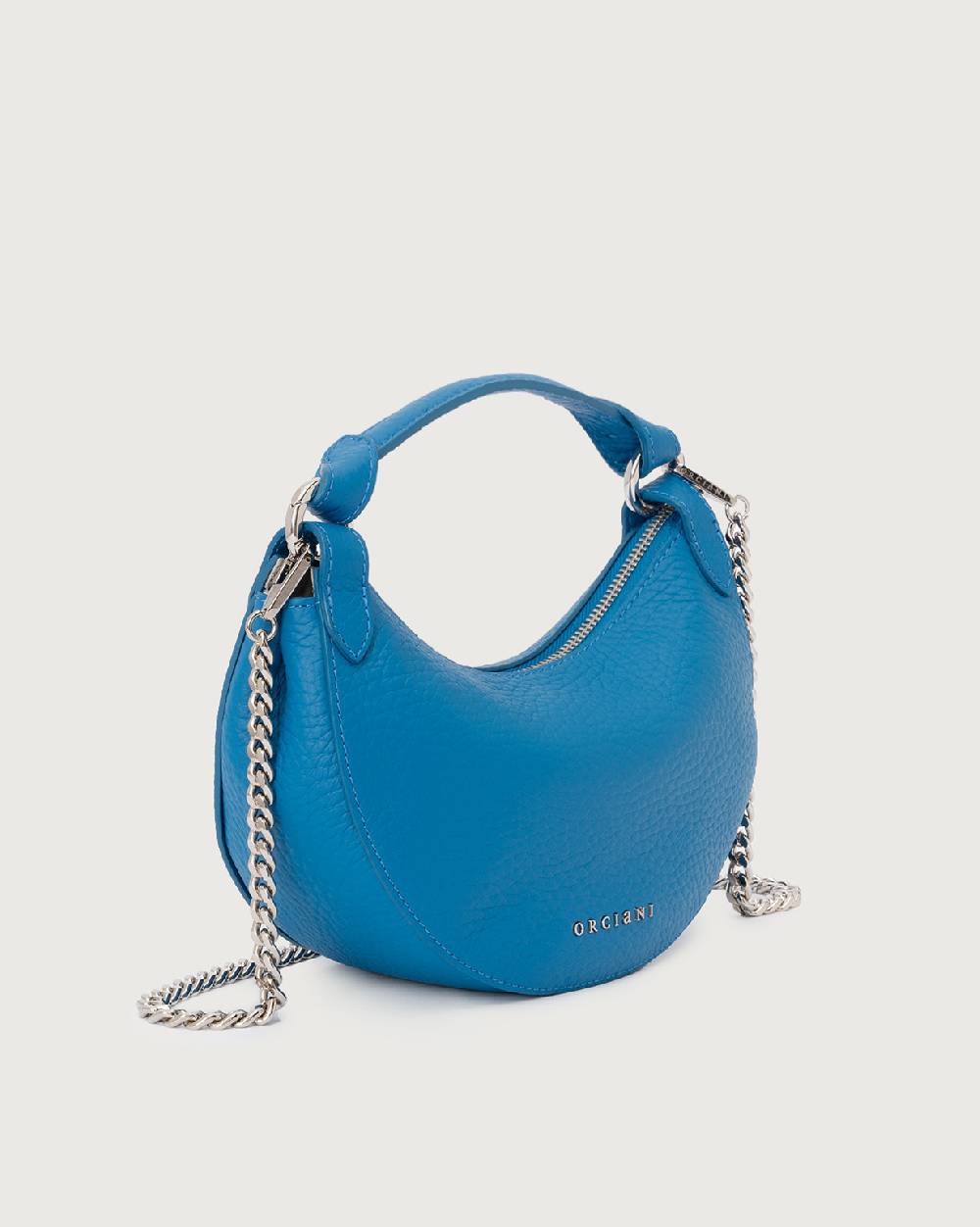 Orciani Mini Bag Dumpling Soft in pelle con tracolla Saldi