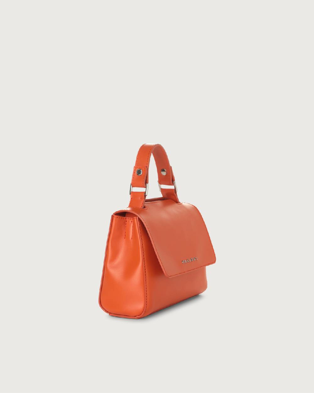 Orciani Borsa Sveva Vanity Mini a mano in pelle con tracolla Vendita Calda