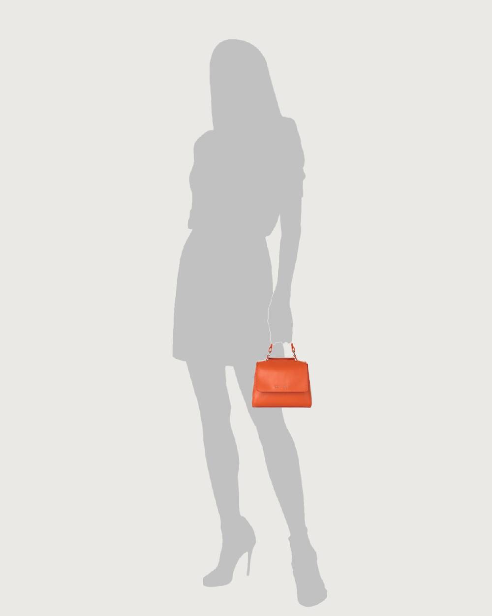 Orciani Borsa Sveva Vanity Mini a mano in pelle con tracolla Vendita Calda