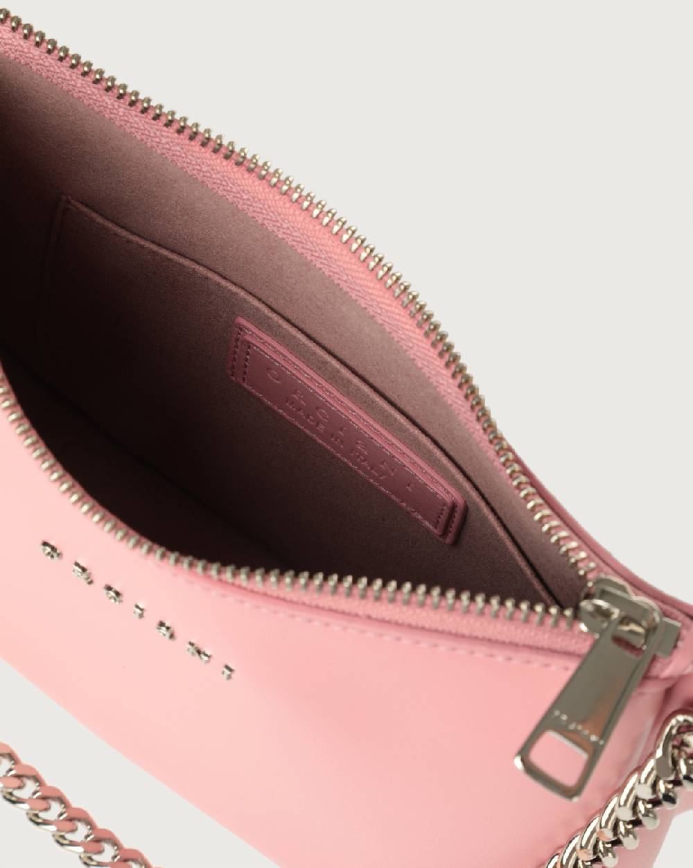 Orciani Borsa crossbody mini New Moon Vanity in pelle Vendita Economica