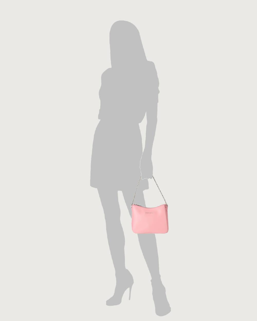 Orciani Borsa crossbody mini New Moon Vanity in pelle Vendita Economica