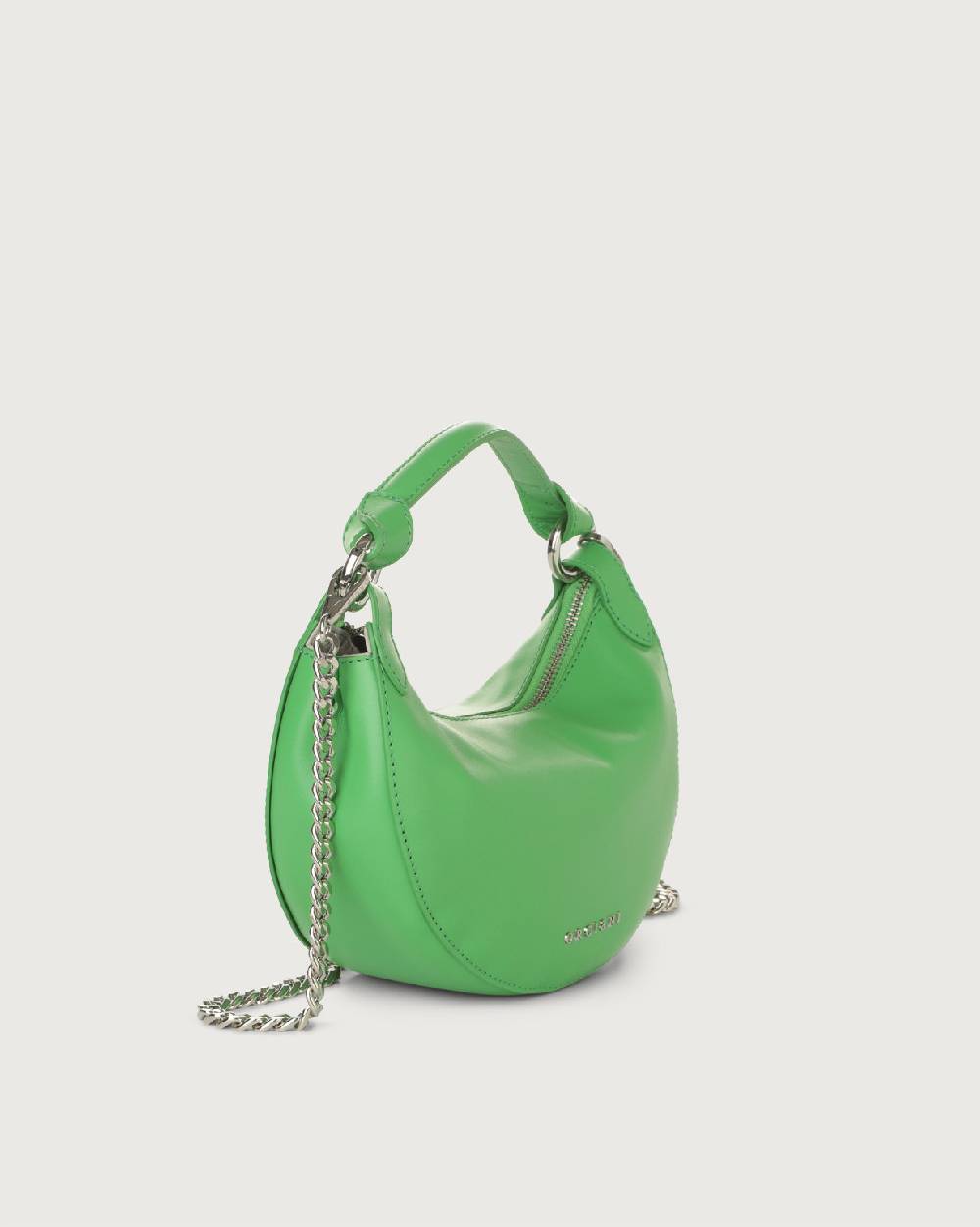 Orciani Mini Bag Dumpling Vanity in pelle con tracolla Saldi Di Fabbrica