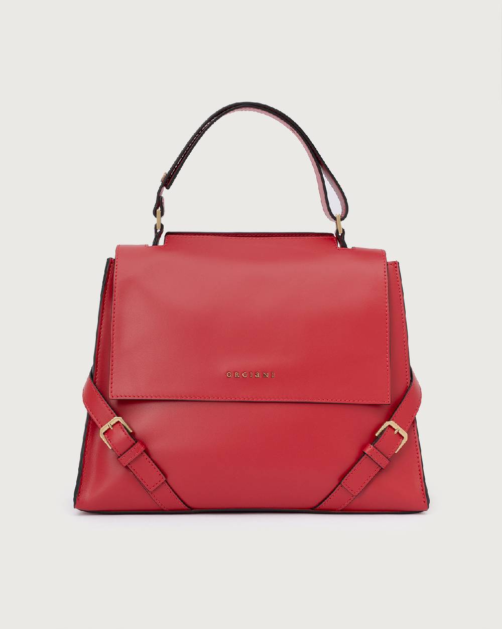 Orciani Borsa Sveva Couture Media a spalla in pelle con tracolla Moda