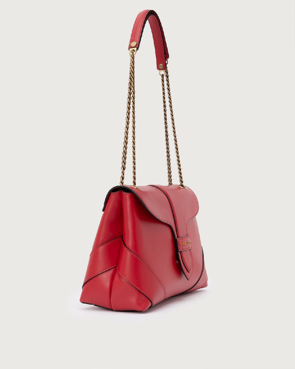 Orciani Borsa a spalla Alma m Couture in pelle Italy