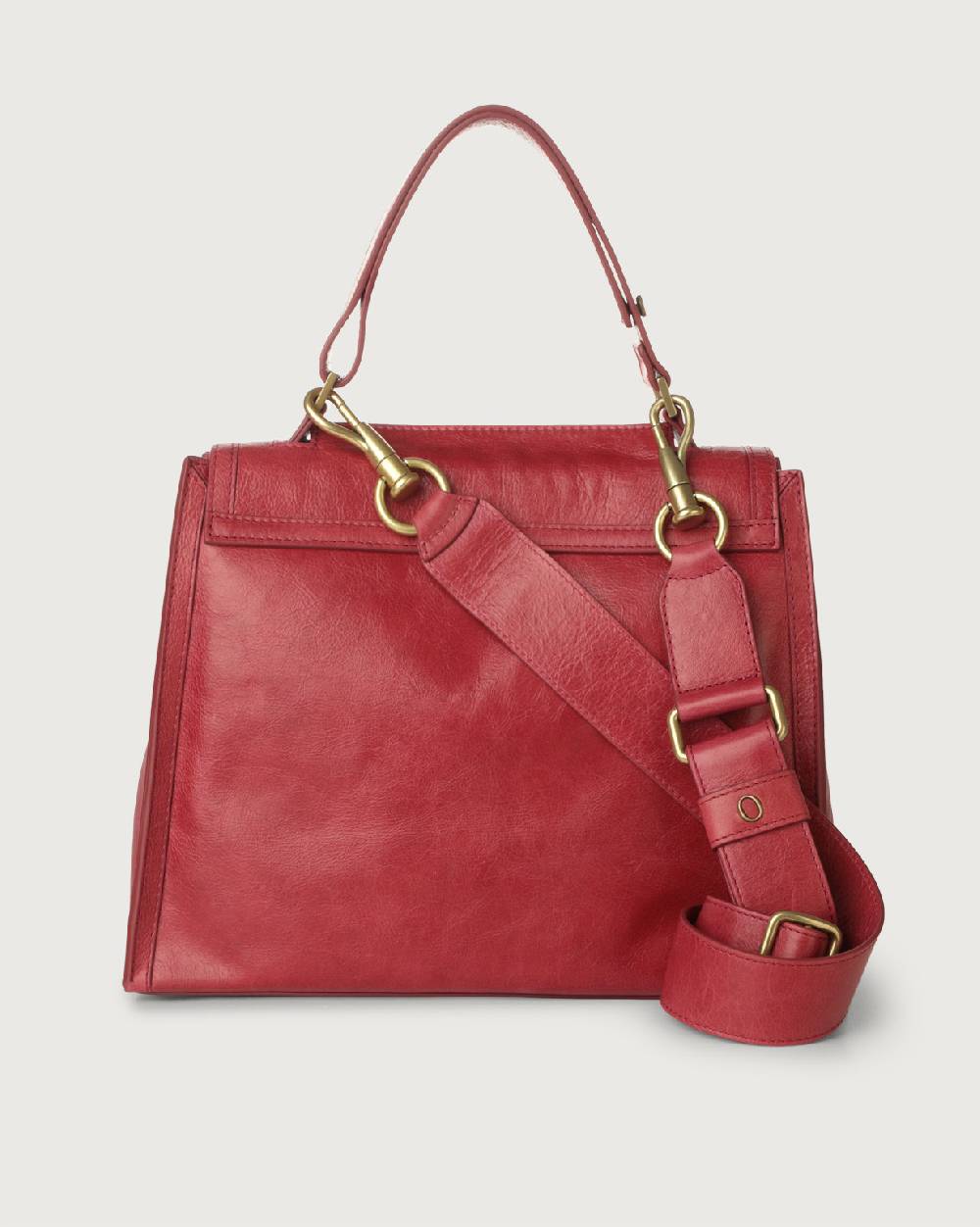 Orciani Borsa Sveva Notturno Media in pelle con tracolla Italia