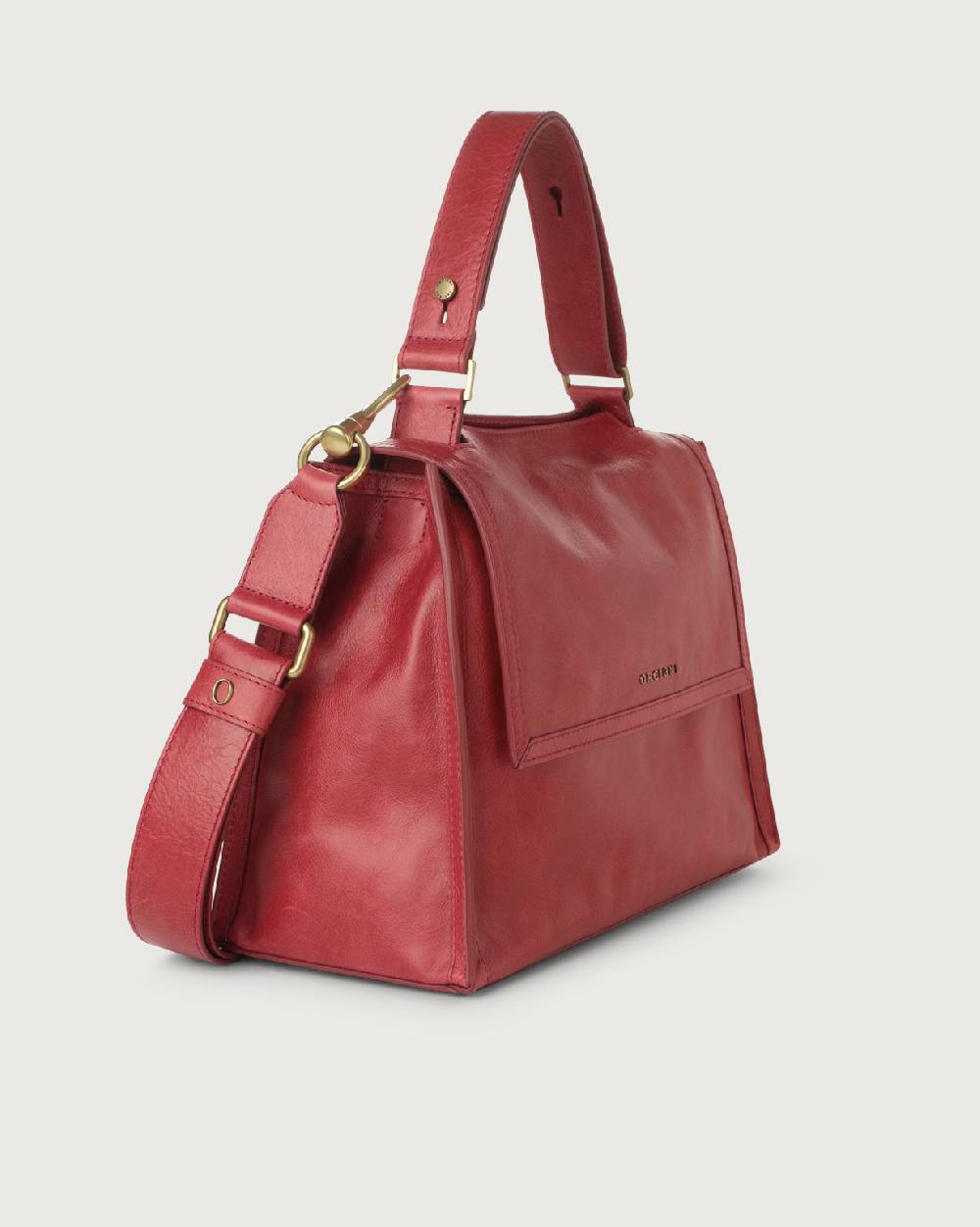 Orciani Borsa Sveva Notturno Media in pelle con tracolla Italia