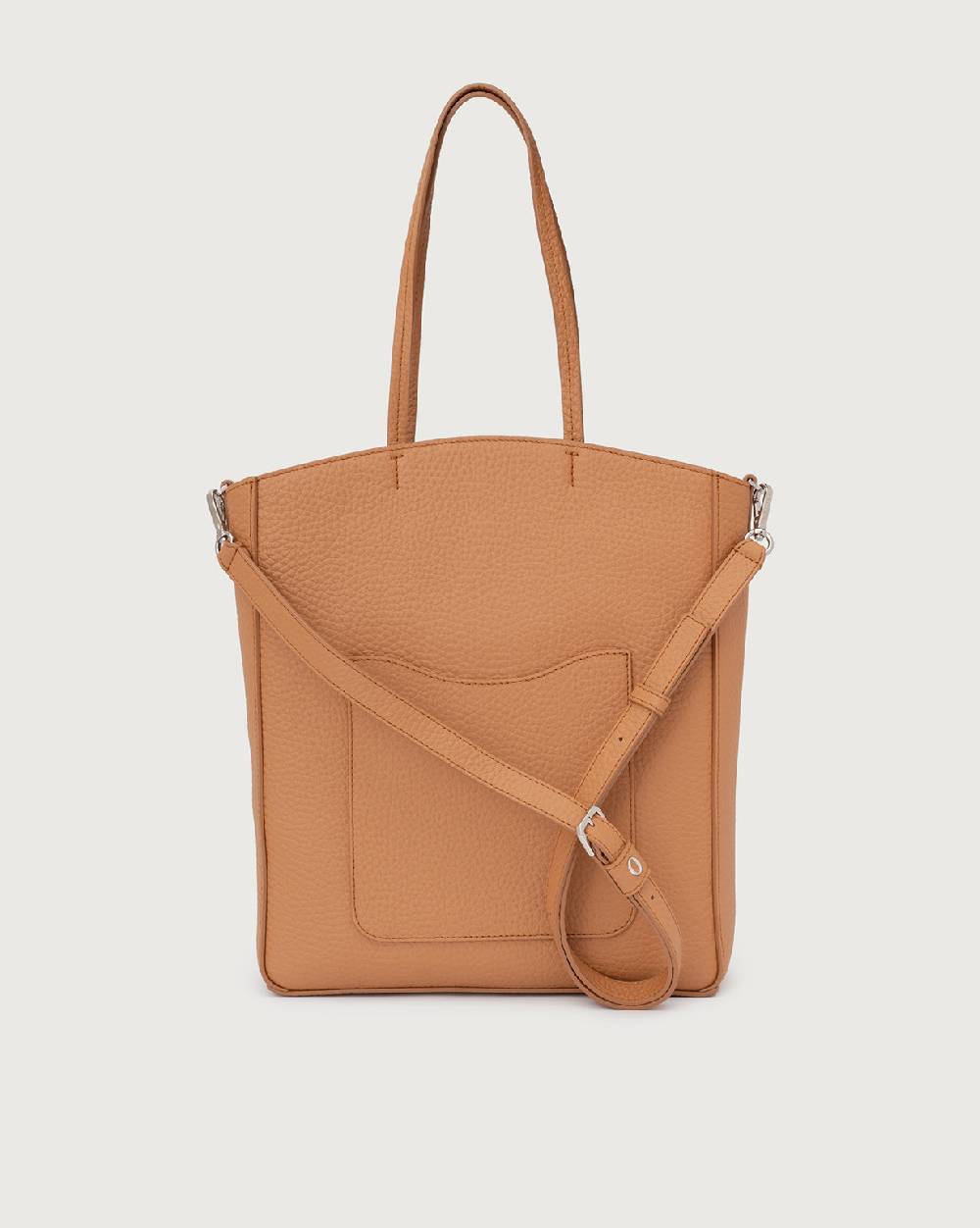 Orciani Shopper media Ladylike M Soft in pelle In Linea