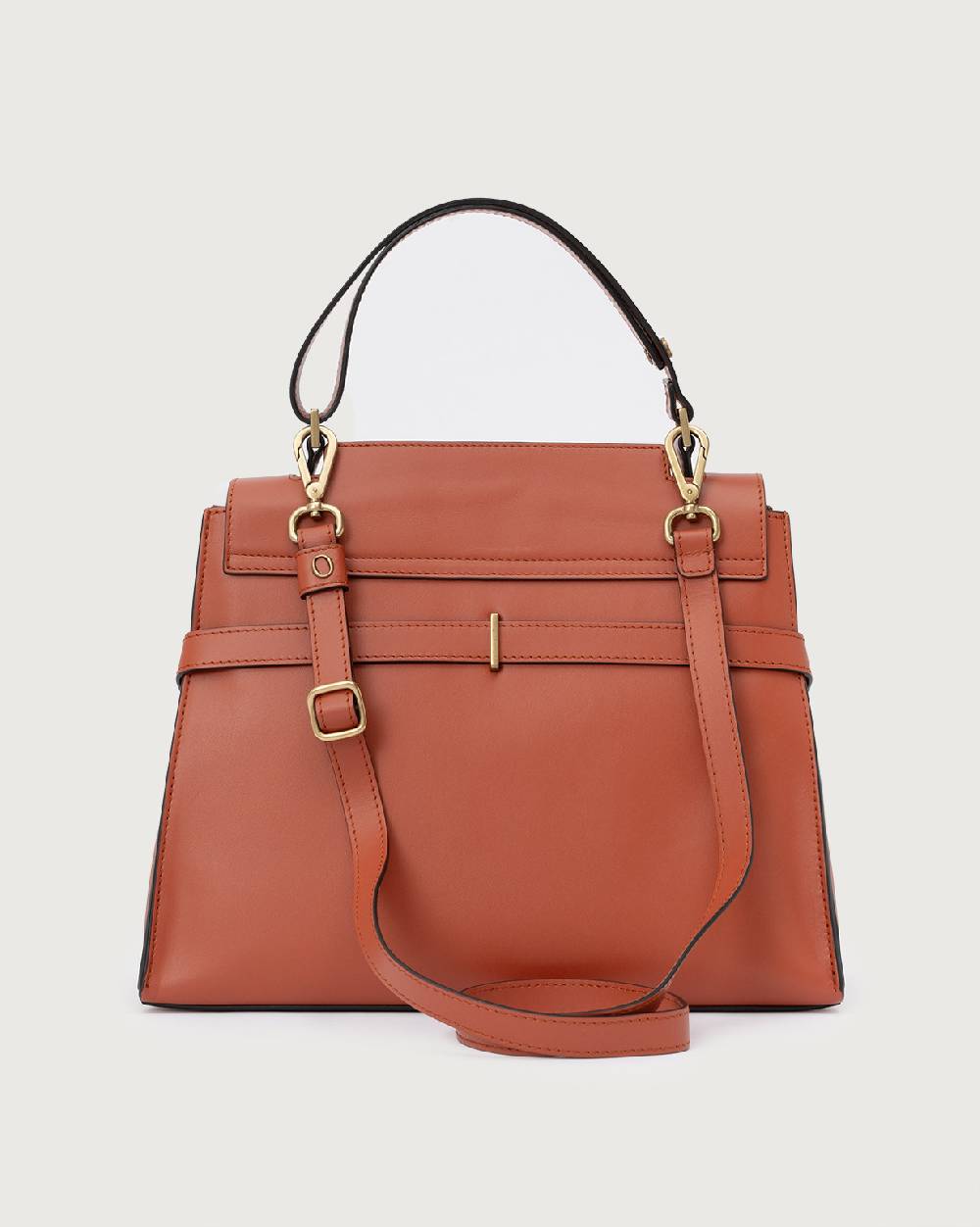 Orciani Borsa Sveva Couture Media a spalla in pelle con tracolla Vendita