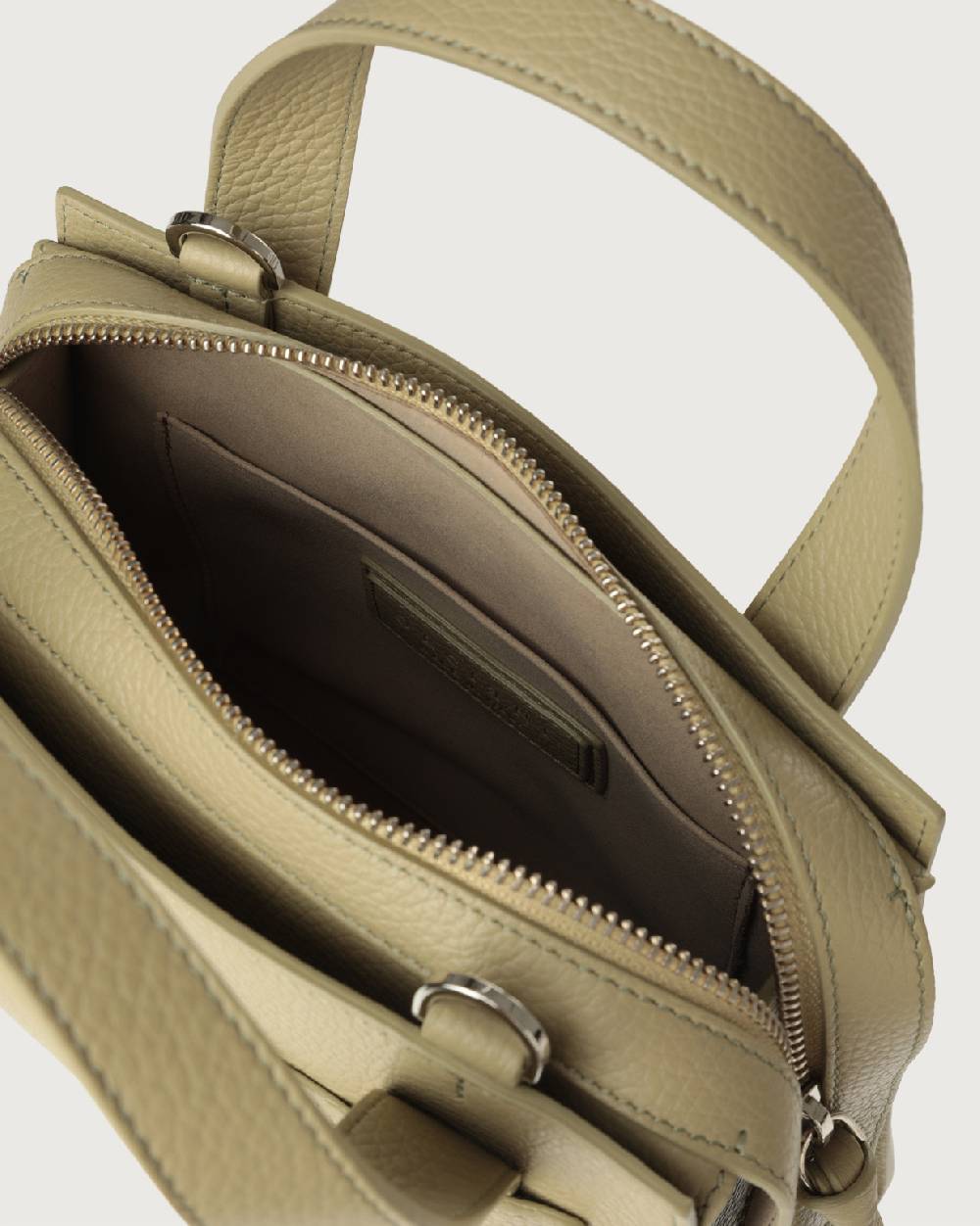 Orciani Borsa a mano piccola Posh S Sense in pelle Consegna Veloce