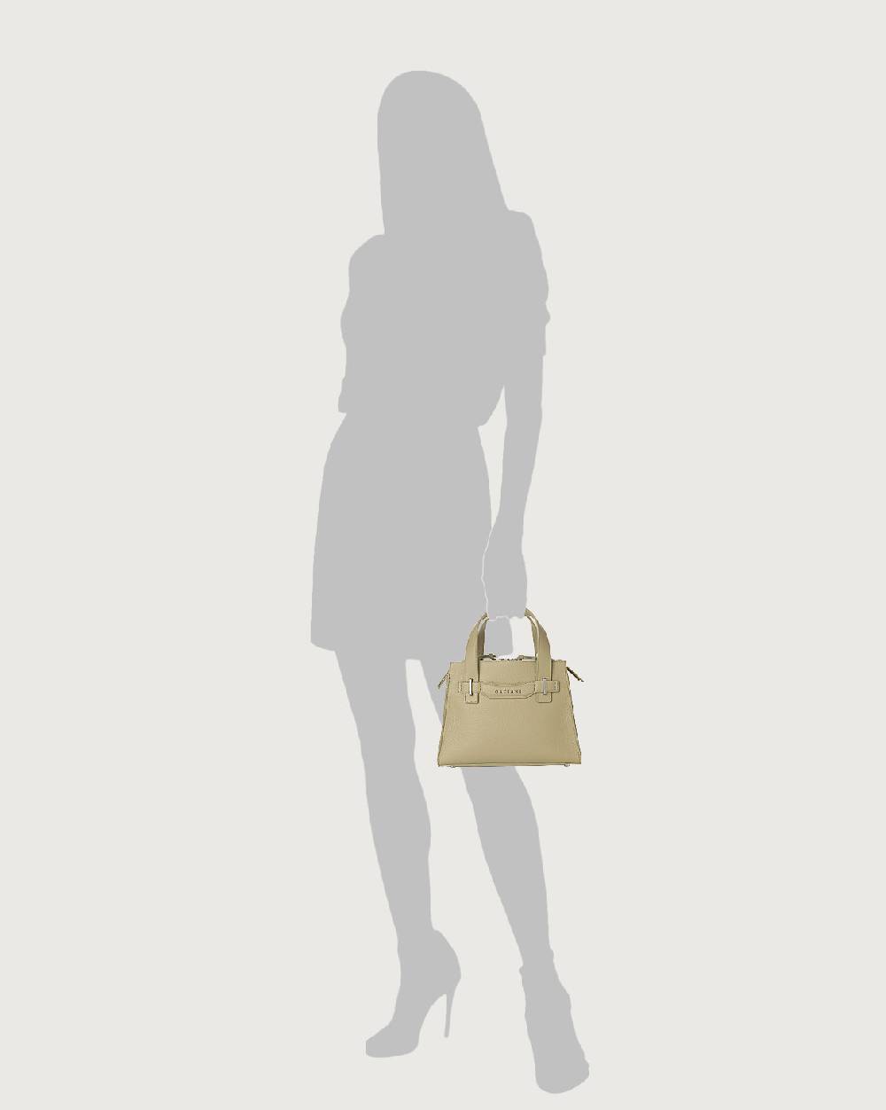 Orciani Borsa a mano piccola Posh S Sense in pelle Consegna Veloce