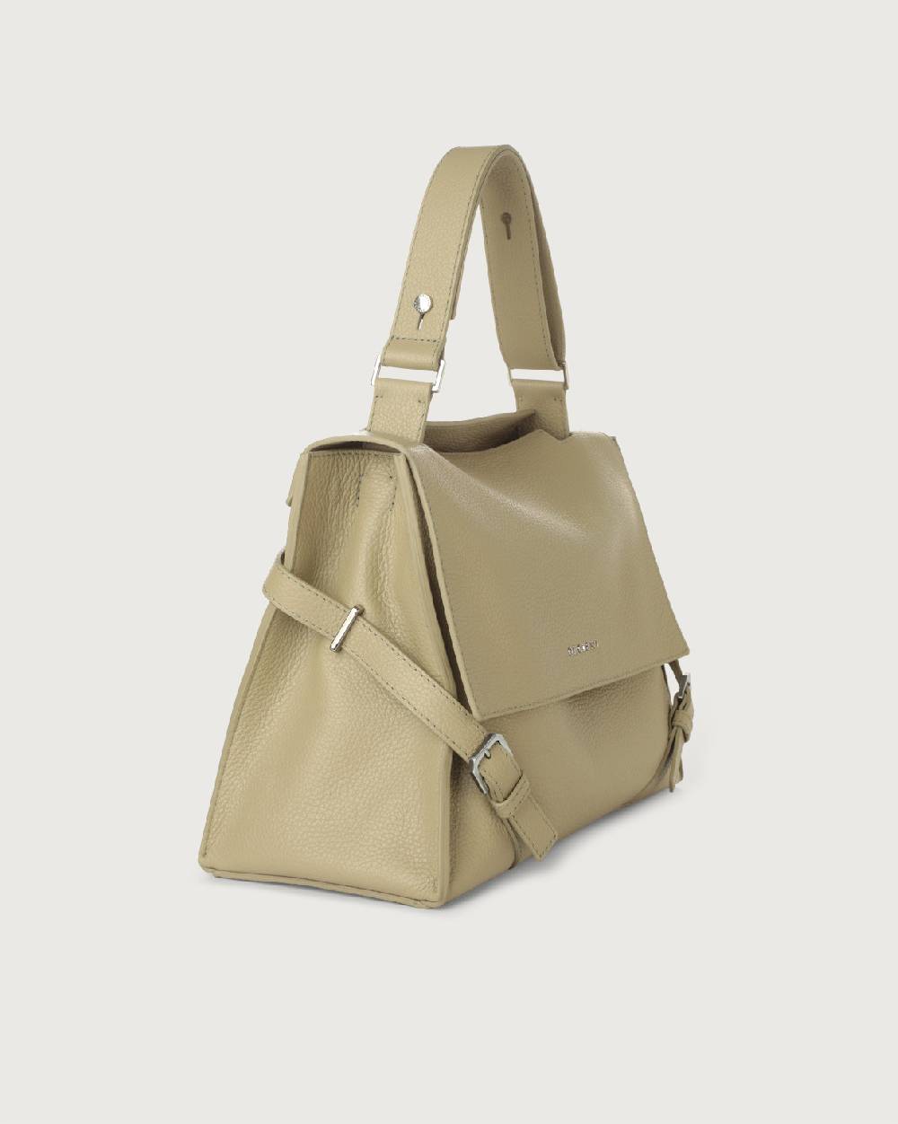 Orciani Borsa Sveva Sense Media a spalla in pelle con tracolla Fino Al -60%