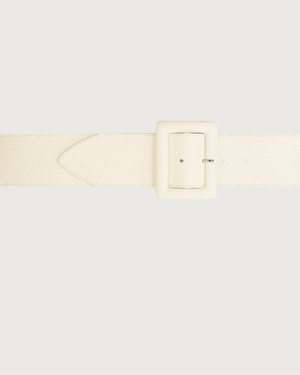 Orciani Cintura alta Soft in pelle con fibbia rivestita Outlet