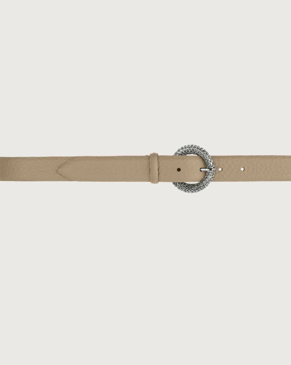 Orciani Cintura Soft in pelle fibbia chain Saldi Di Fabbrica