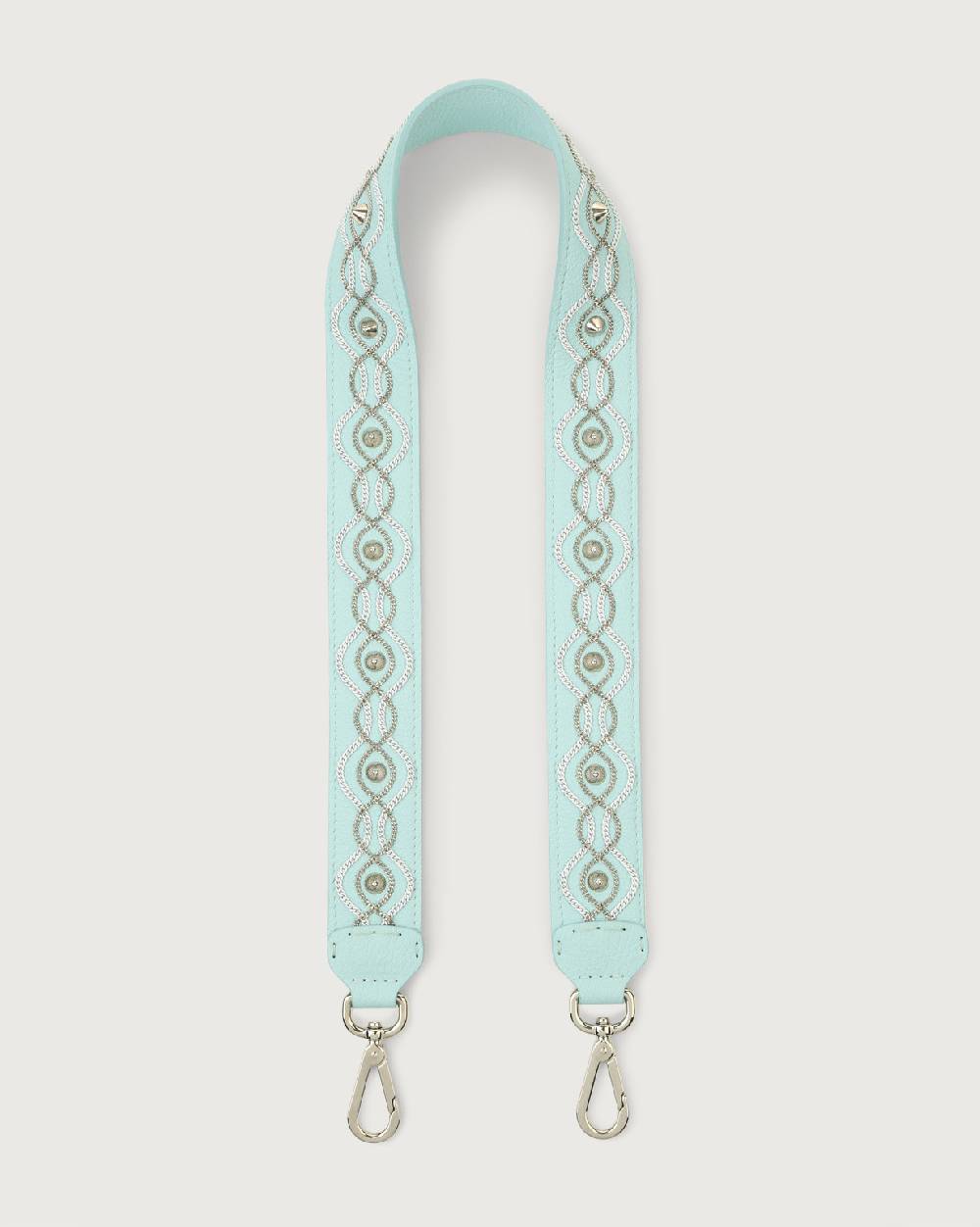 Orciani Tracolla White Chain in pelle 2025