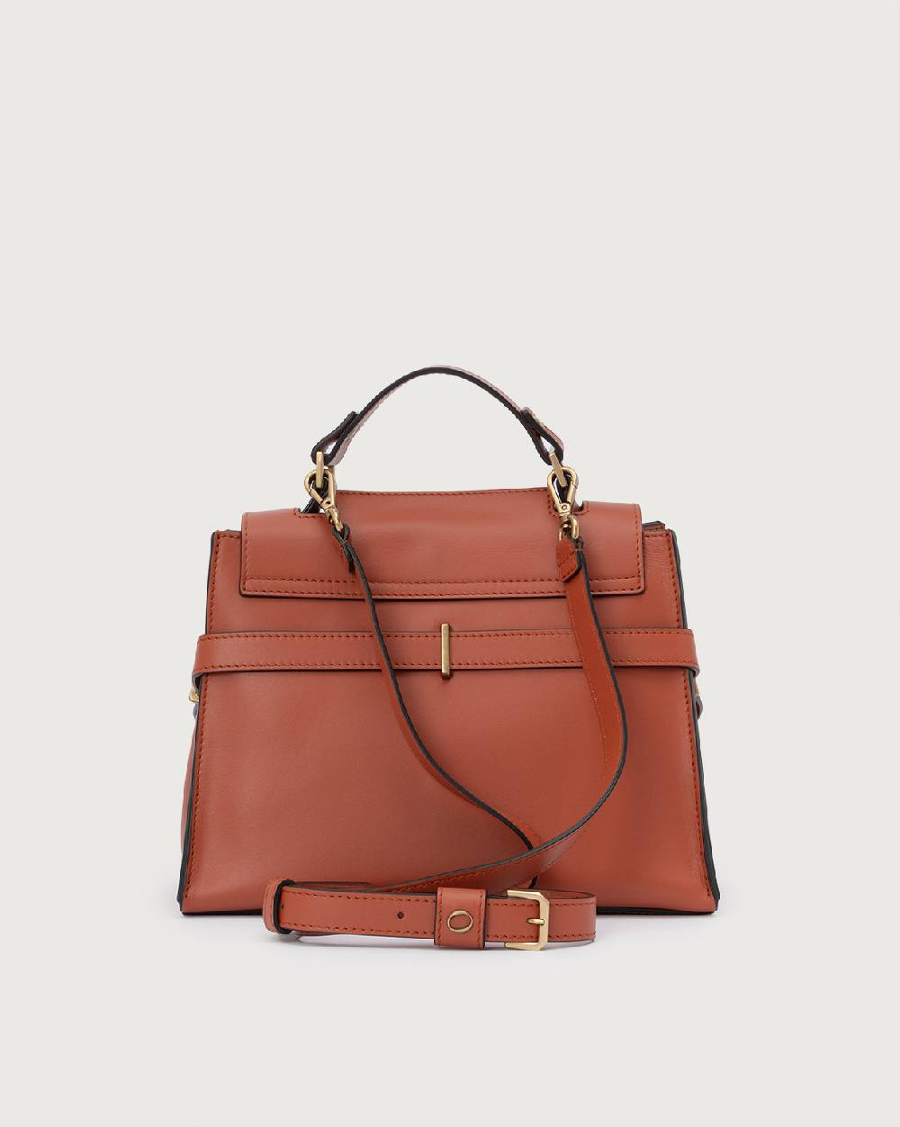 Orciani Borsa Sveva Couture Piccola in pelle con tracolla Promozione