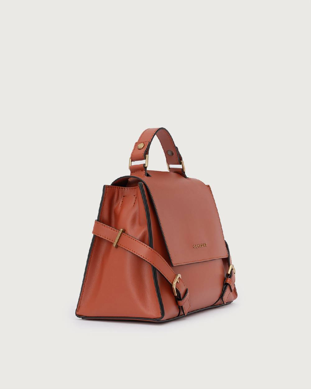 Orciani Borsa Sveva Couture Piccola in pelle con tracolla Promozione