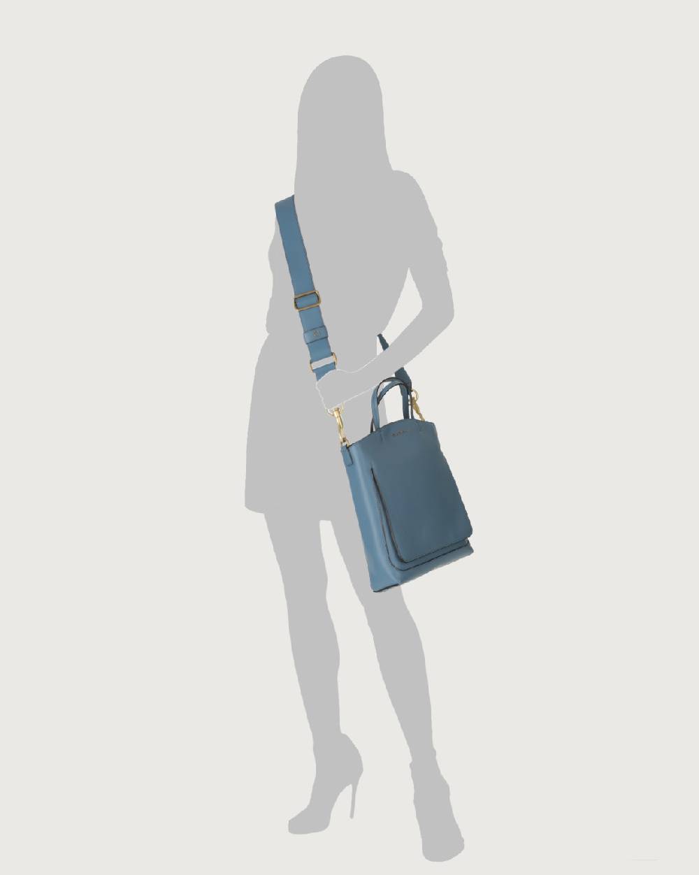 Orciani Shopper piccola Vulona S Couture in pelle Spedizione Gratuita