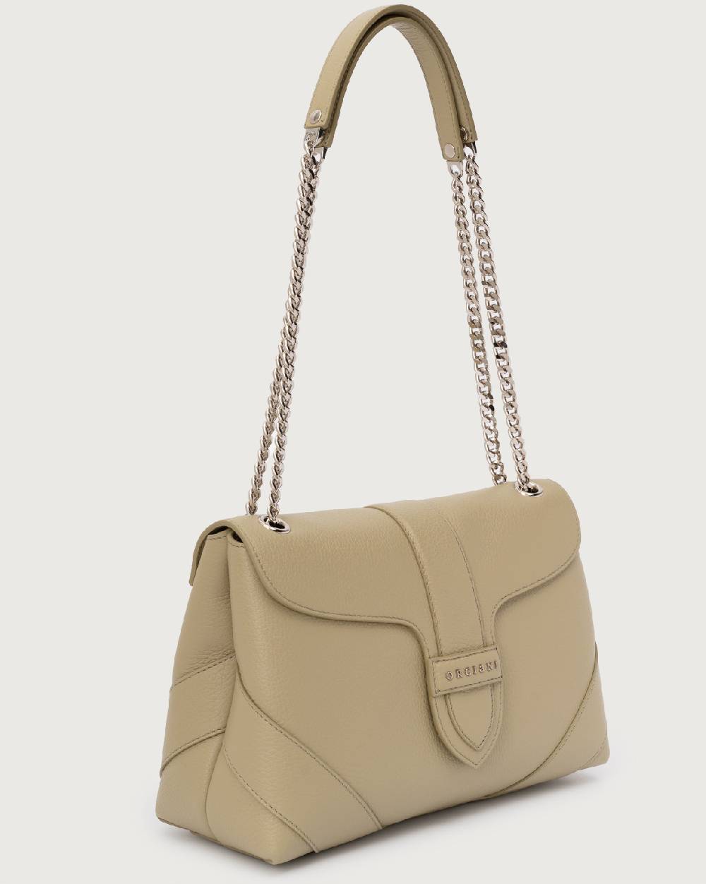 Orciani Borsa a spalla Alma M Sense in pelle Promozione Limitata