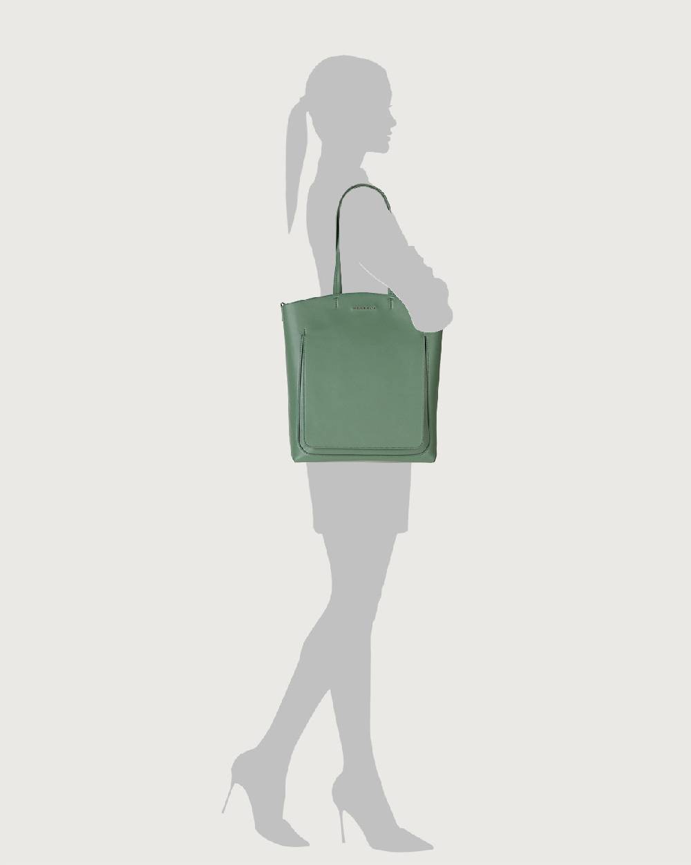 Orciani Shopping media Vulona M Premium in pelle Shopping Online