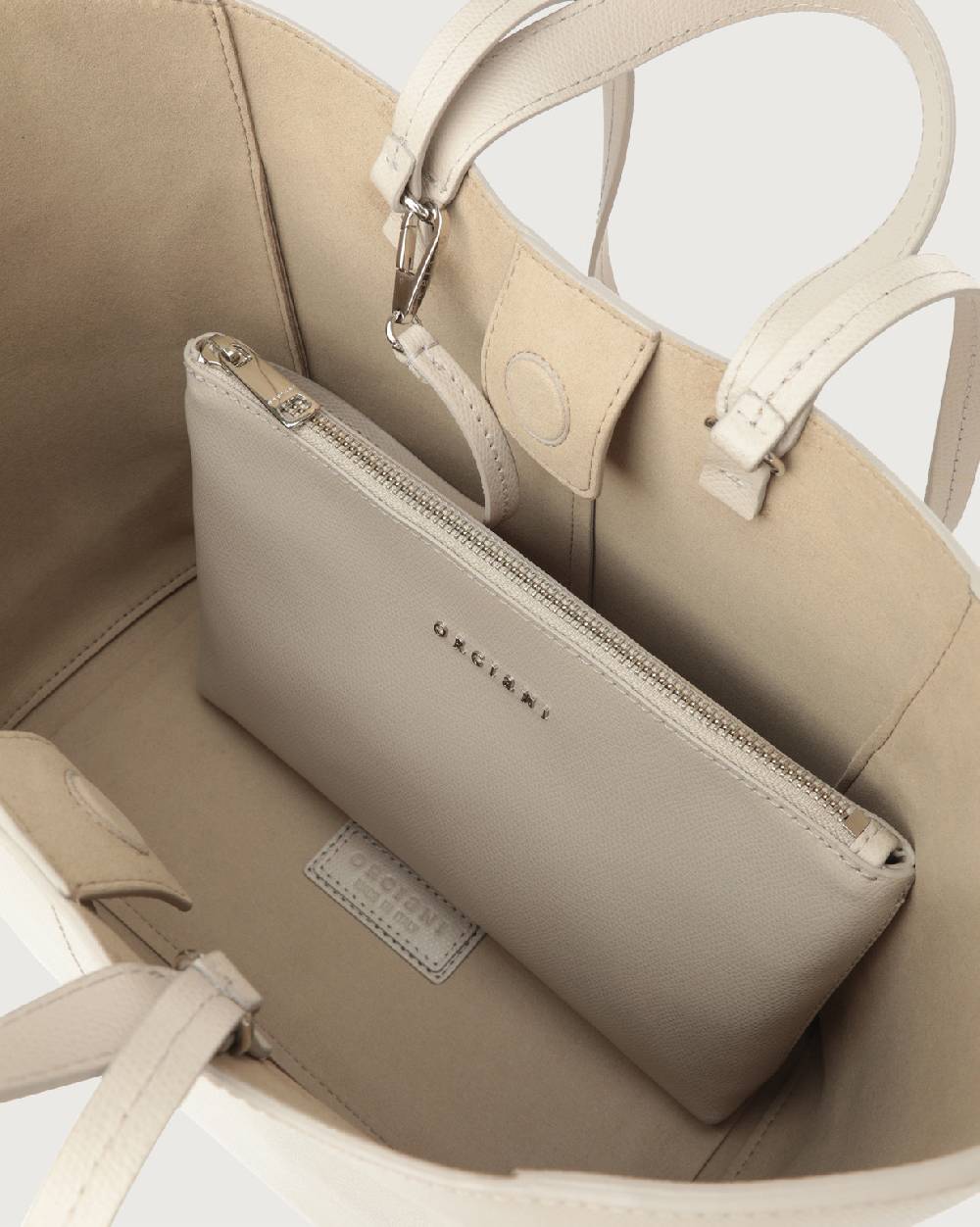 Orciani Shopper Vulona Premium in pelle Affare Del Giorno