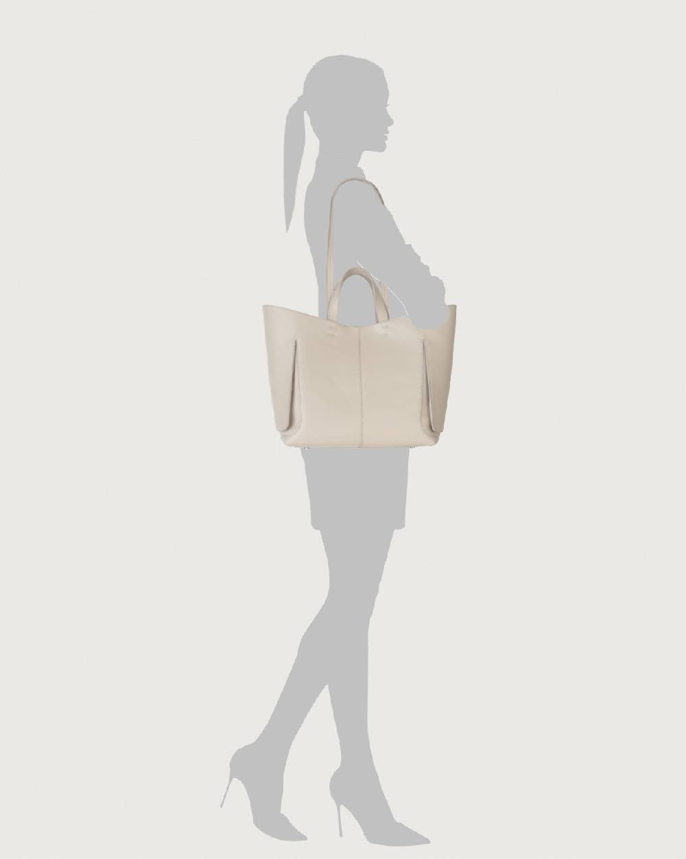 Orciani Shopper Vulona Premium in pelle Affare Del Giorno