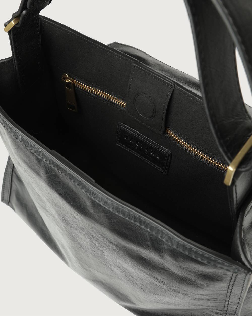 Orciani Borsa Sveva Notturno Media in pelle con tracolla Novità
