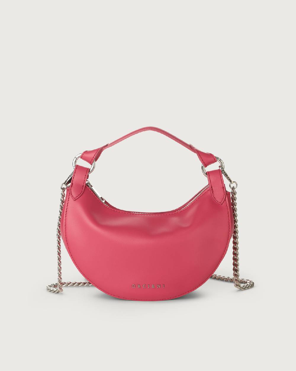 Orciani Mini Bag Dumpling Vanity in pelle con tracolla Sconto