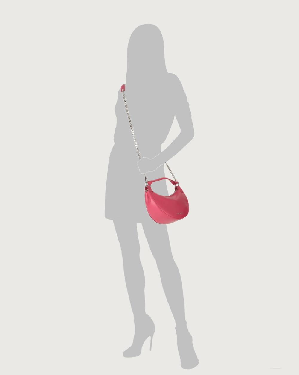 Orciani Mini Bag Dumpling Vanity in pelle con tracolla Sconto