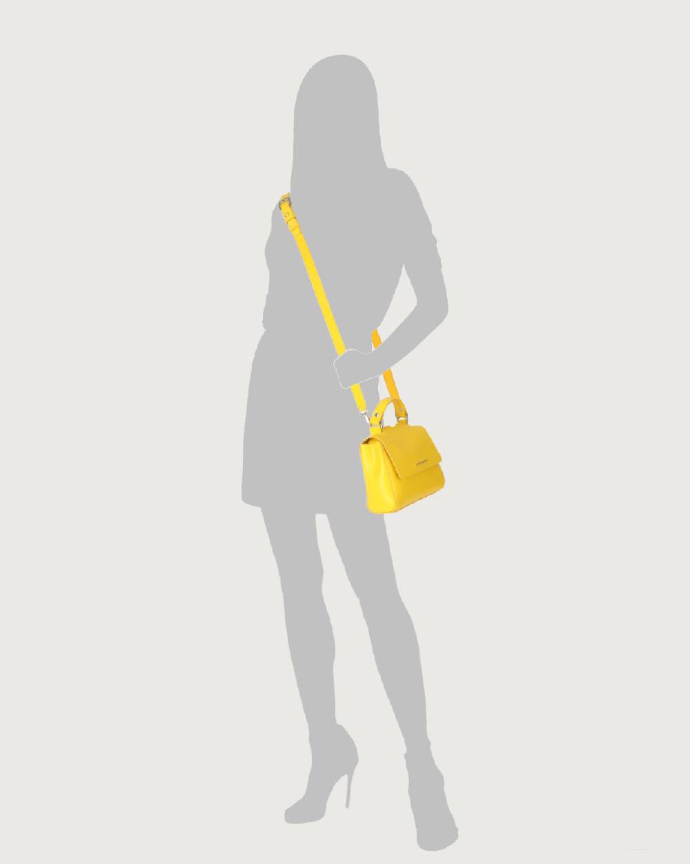 Orciani Borsa Sveva Vanity Mini a mano in pelle con tracolla Offerta