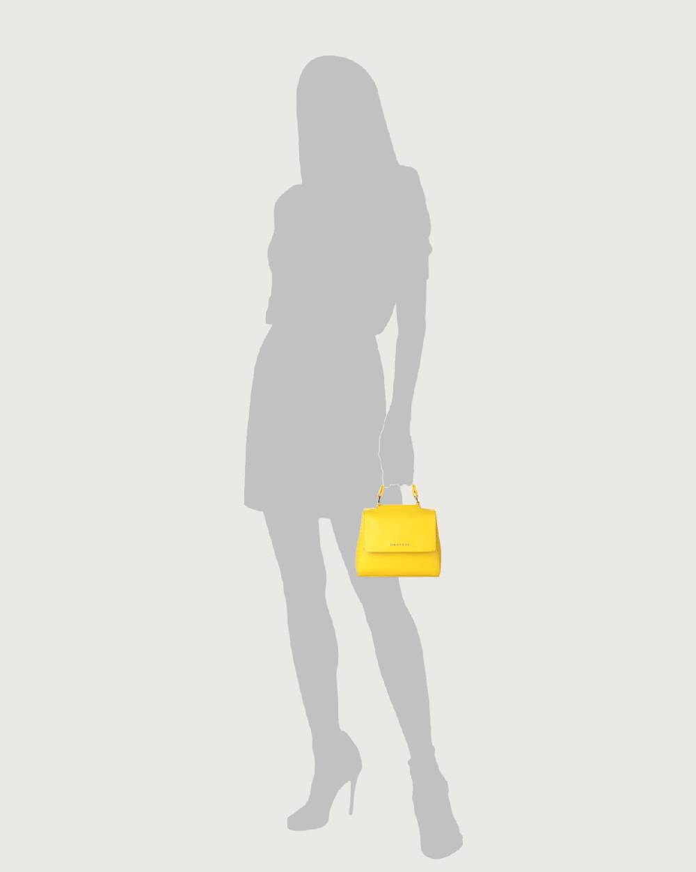 Orciani Borsa Sveva Vanity Mini a mano in pelle con tracolla Offerta