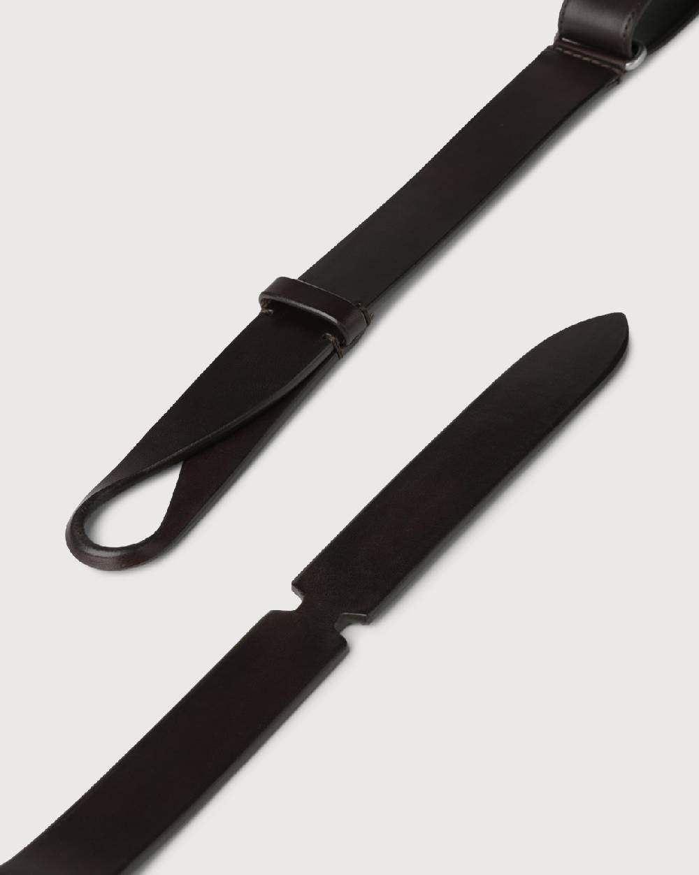 Orciani Cintura Nobuckle Bull in cuoio 50% di sconto con spedizione gratuita
