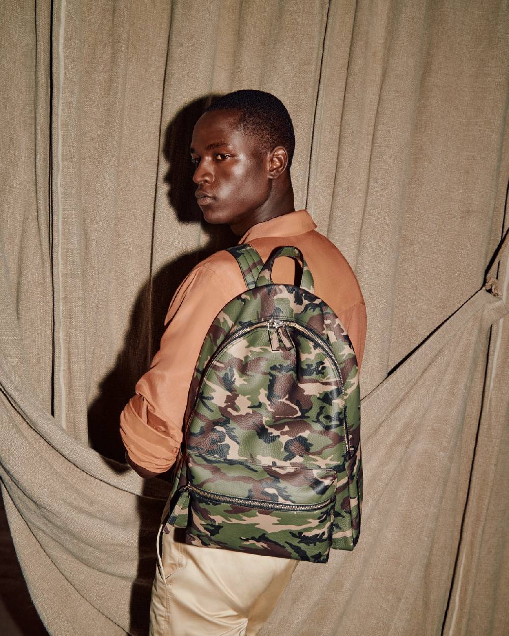 Orciani Zaino Camouflage in pelle Fino Al -60%