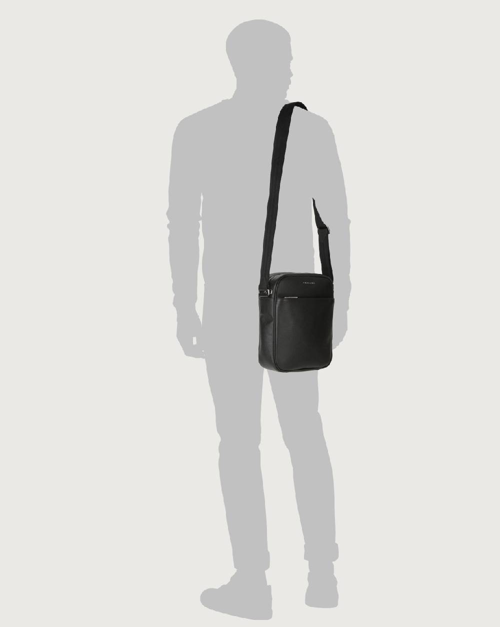 Orciani Borsa a tracolla Timeless in pelle palmellata In Vendita