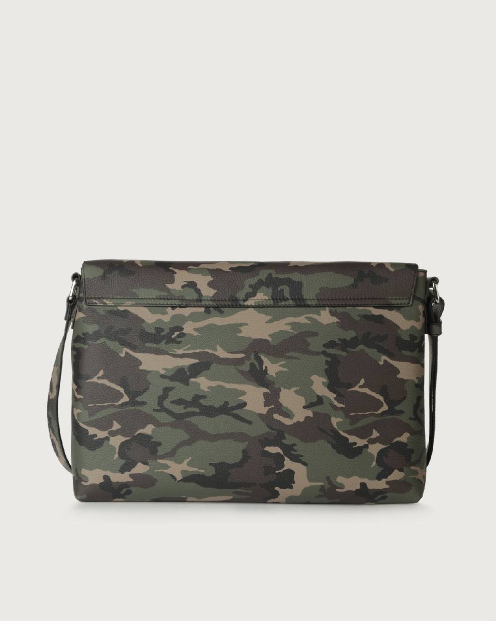 Orciani Borsa messenger Camouflage in pelle Nuova