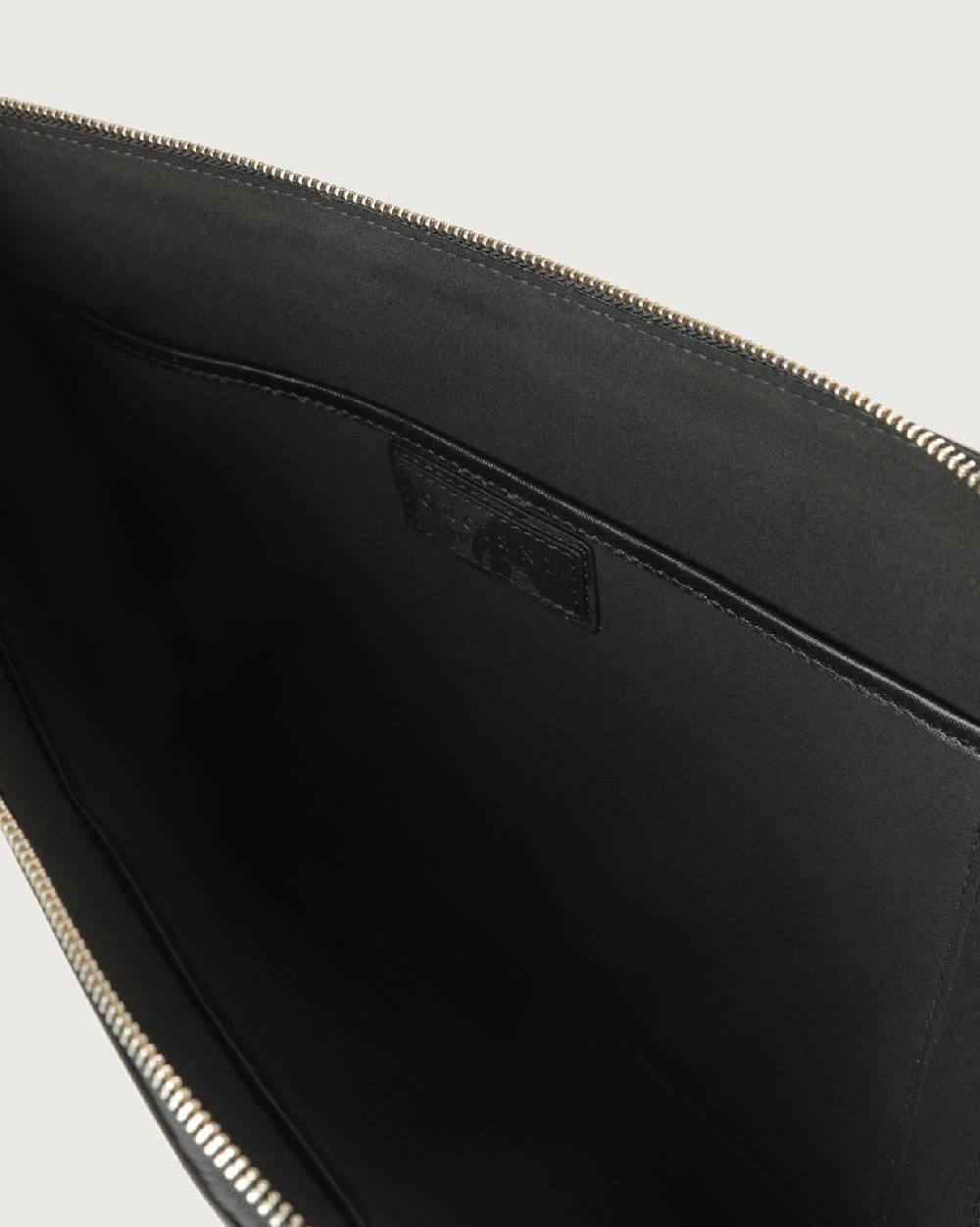 Orciani Pochette slim Skyline in pelle Moda