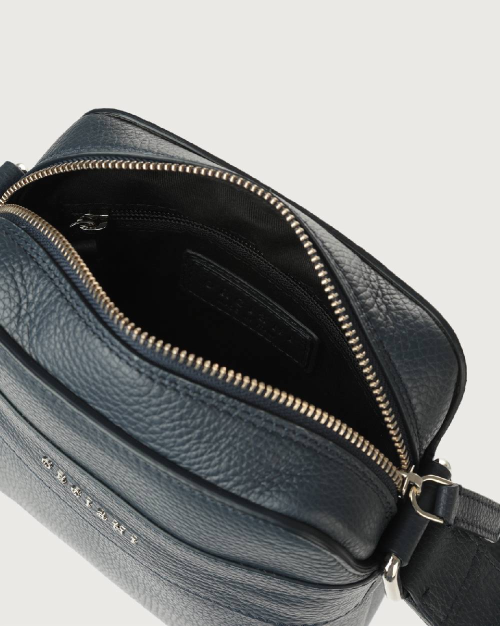 Orciani Borsa messenger piccola Micron in pelle Italia