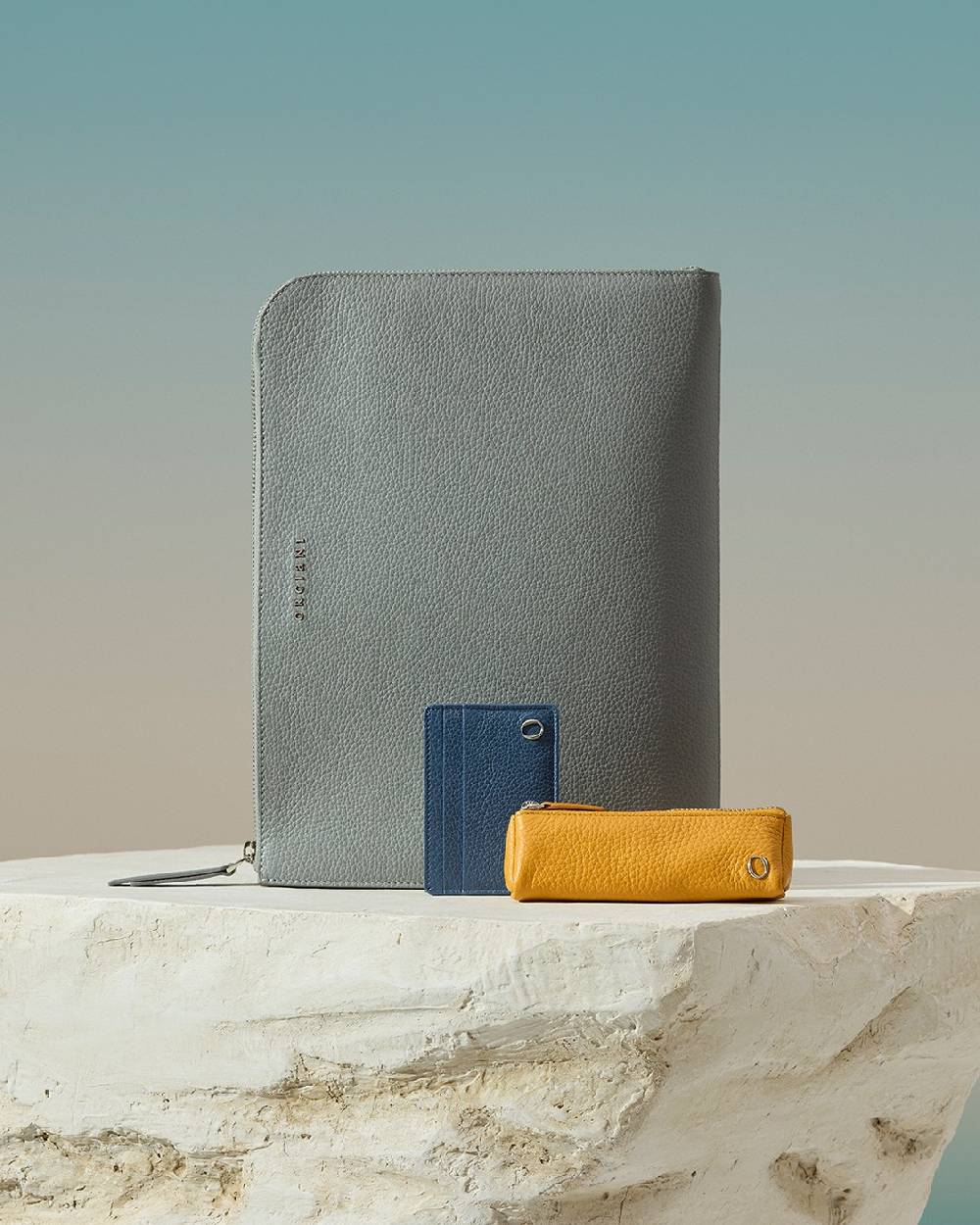 Orciani Astuccio portamonete Micron in pelle Shopping Online