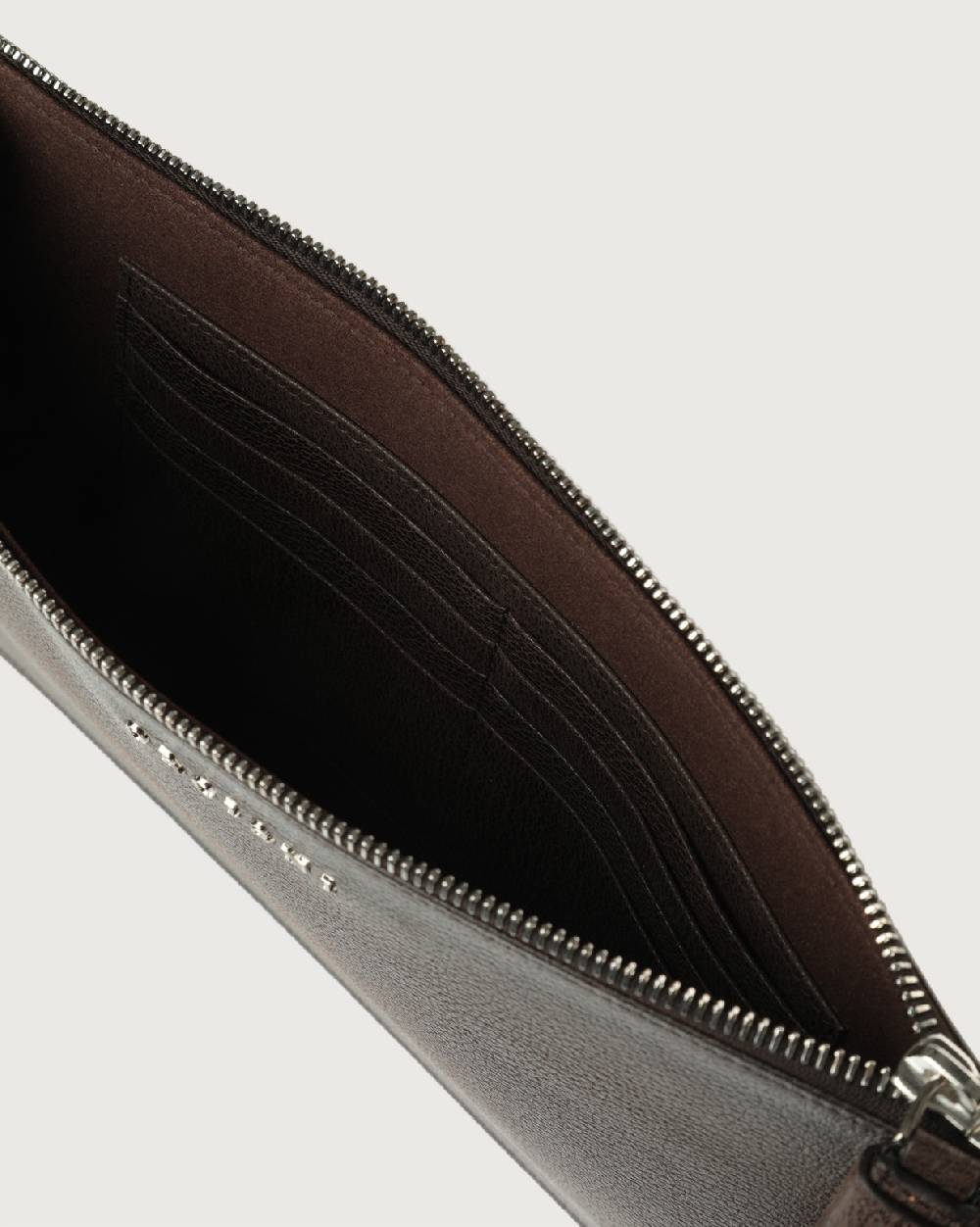 Orciani Busta grande Micron in pelle con polsiera Hotsell