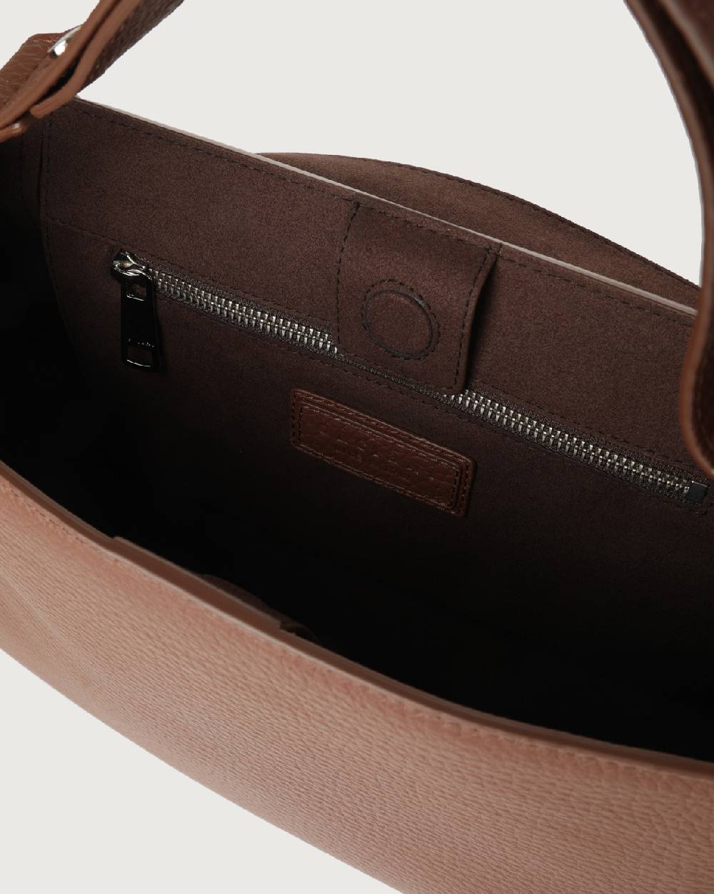 Orciani Borsa Sveva Soft Media a spalla in pelle con tracolla Negozio