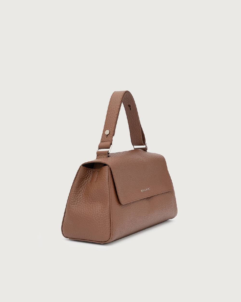 Orciani Borsa Sveva Longuette Soft in pelle con tracolla In Saldo