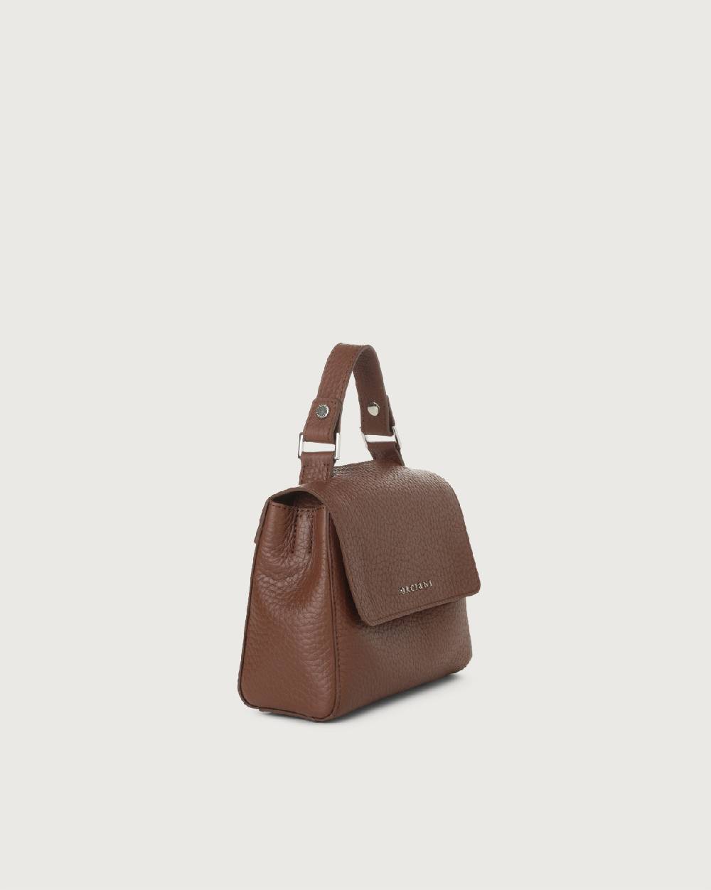 Orciani Borsa Sveva Soft Mini a mano in pelle con tracolla Nuova