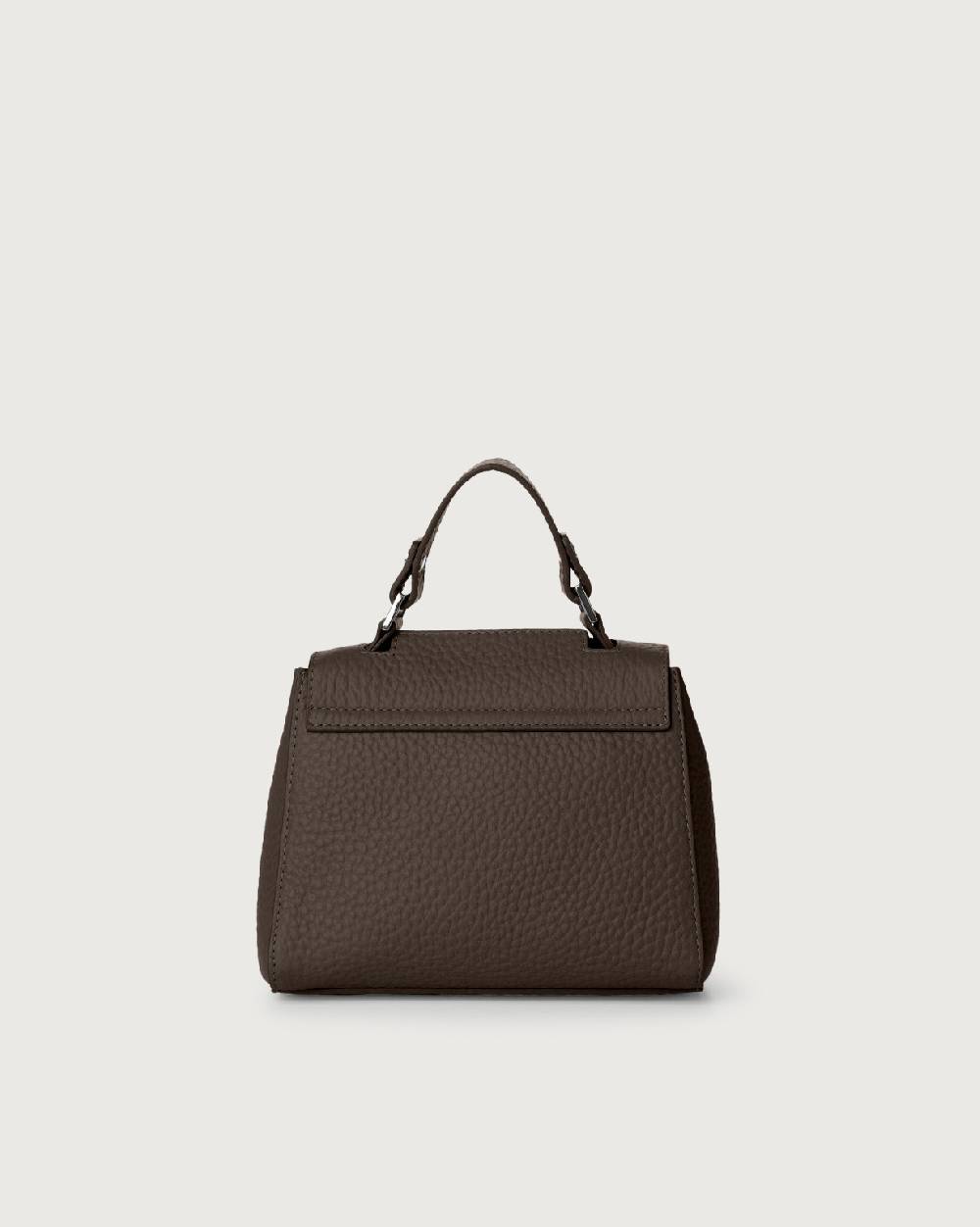 Orciani Borsa Sveva Soft Mini a mano in pelle con tracolla 2025