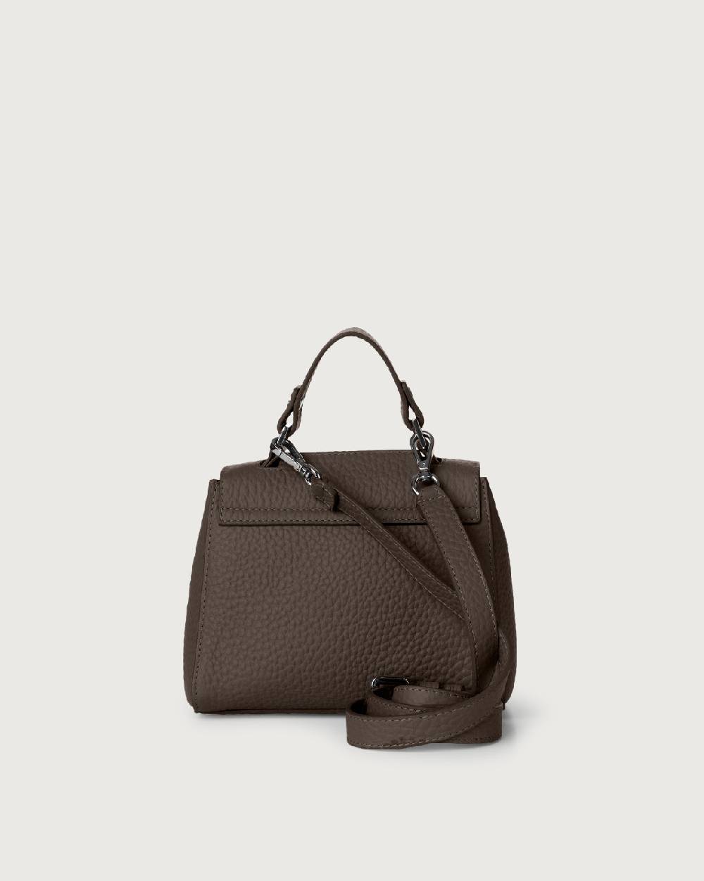 Orciani Borsa Sveva Soft Mini a mano in pelle con tracolla 2025