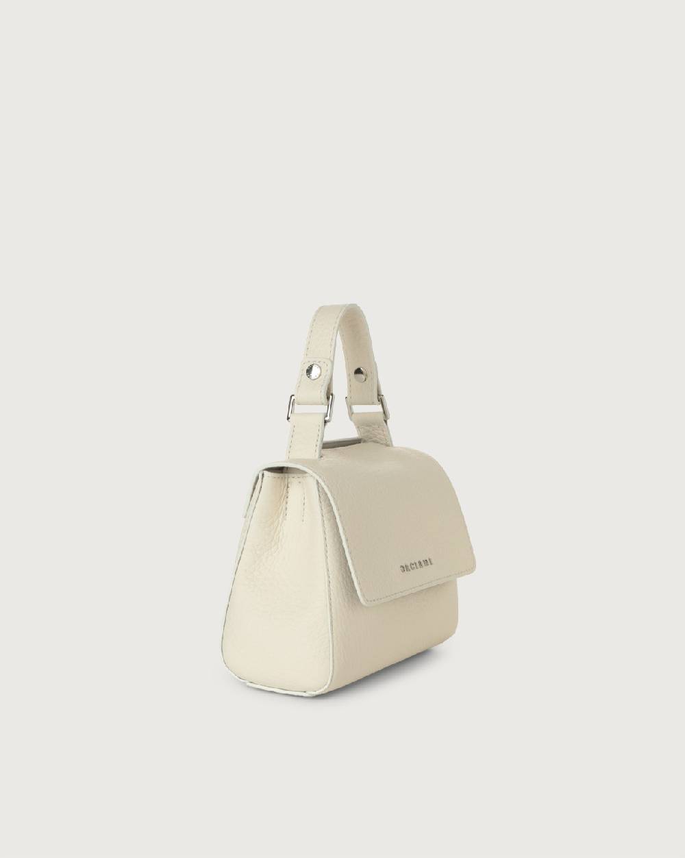 Orciani Borsa Sveva Soft Mini a mano in pelle con tracolla Nuovo